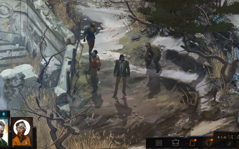 A screenshot of Disco Elysium
